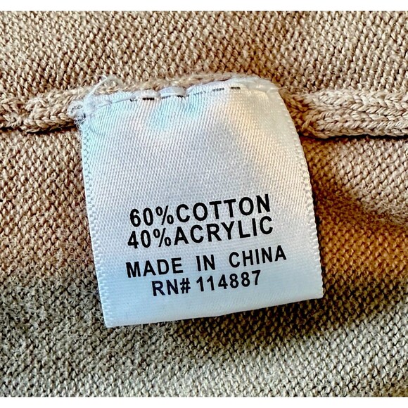 Bestow Women's Crew Neck Jumper Sweater Mini Dress Size S Small Cameo - Picture 4 of 5